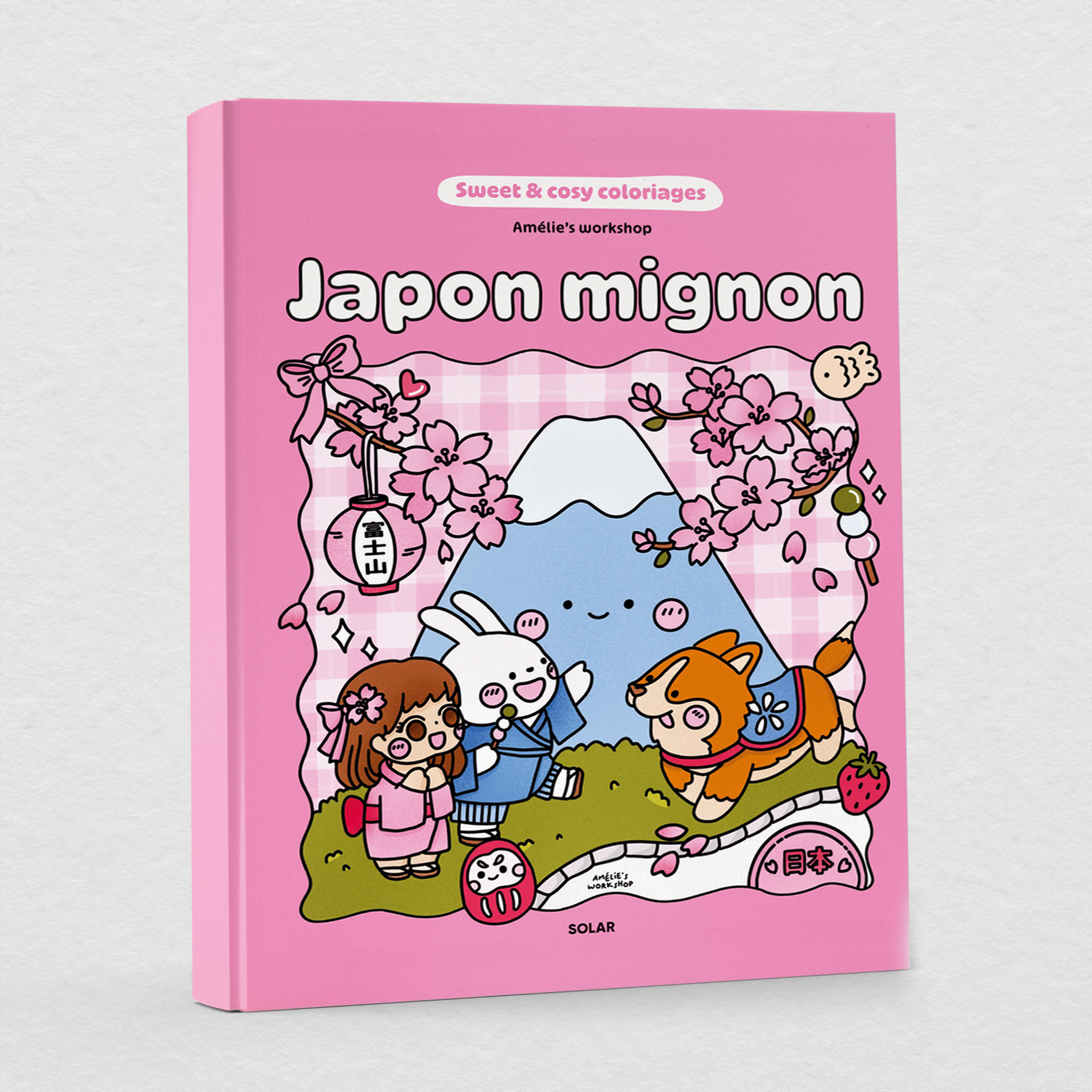 Japon mignon - Sweet and cosy coloriages PRÉCOMMANDE
