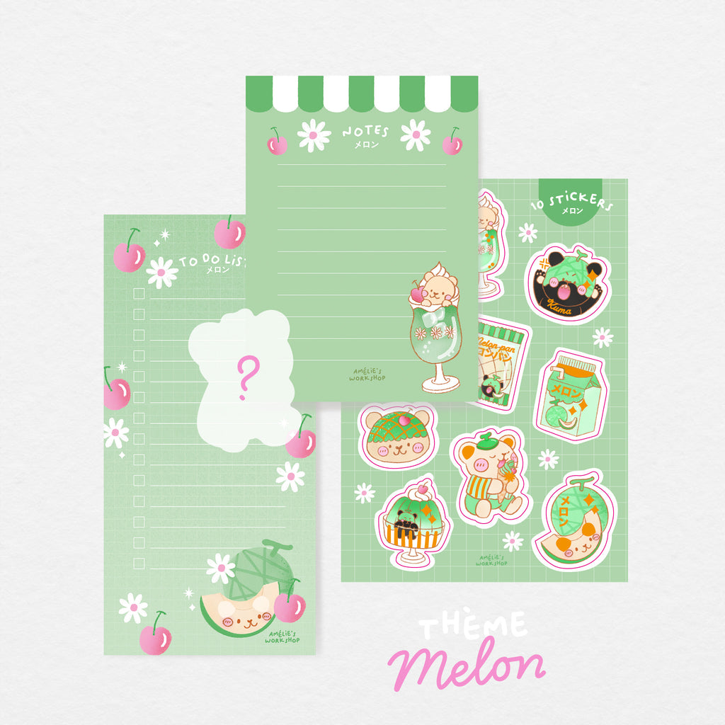Kit spécial rentrée - Thème Melon