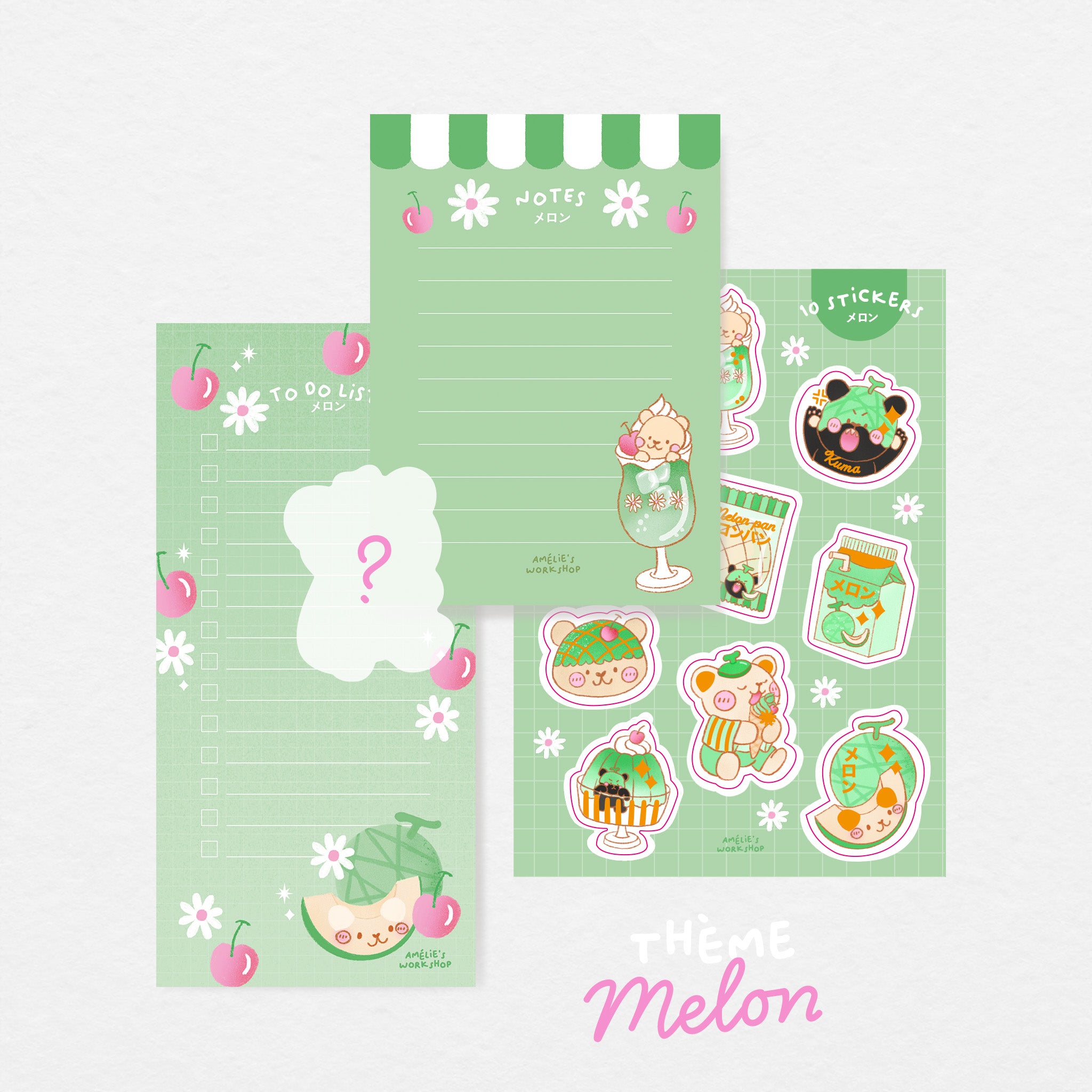 Kit spécial rentrée - Thème Melon
