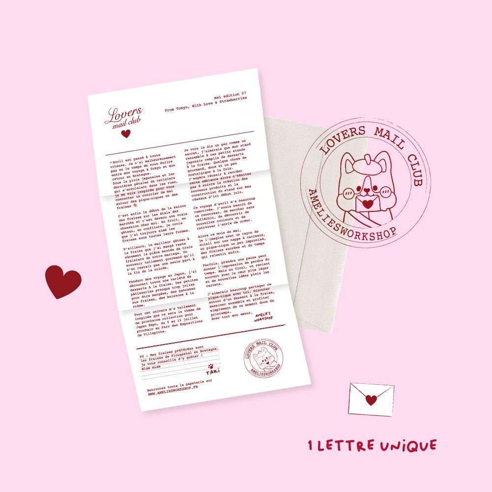 Lovers Mail Club / Le courrier de l'amour ( mai édition 07 )