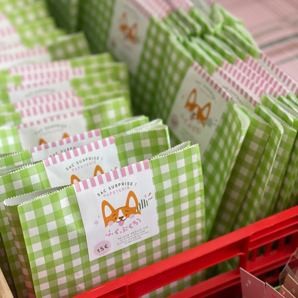 Sac surprise papeterie