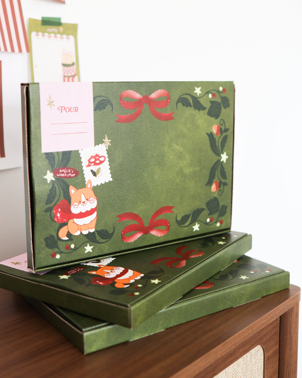 🌲 Précommande calendrier de l'avent papeterie