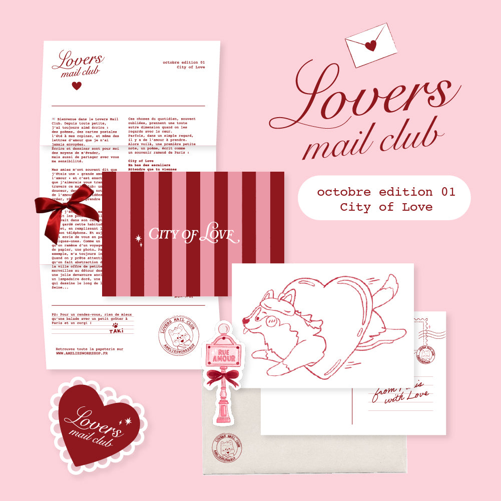Lovers Mail Club / Le courrier de l'amour ( octobre edition 01 )
