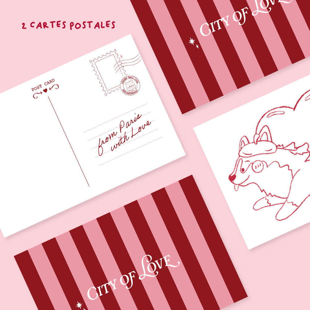 Lovers Mail Club / Le courrier de l'amour ( octobre edition 01 )