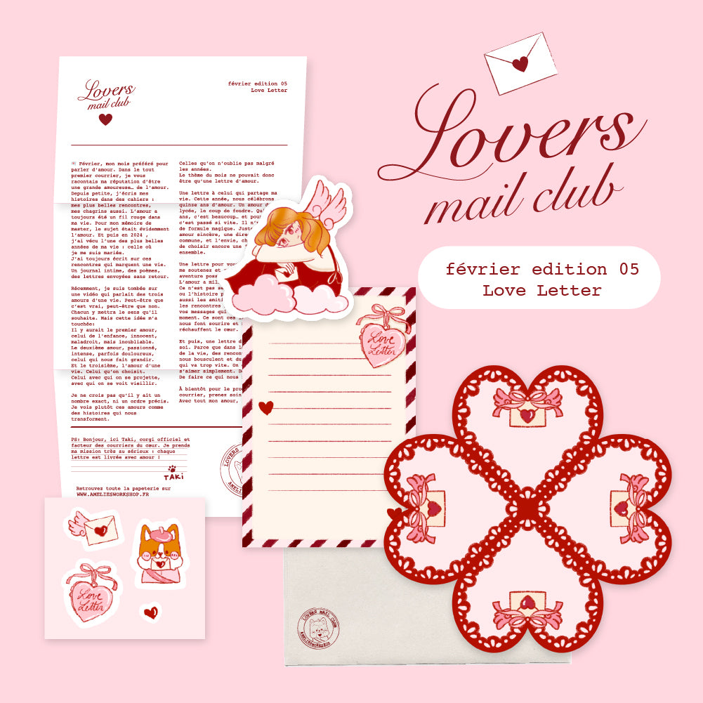 Lovers Mail Club / Le courrier de l'amour ( février édition 05 )