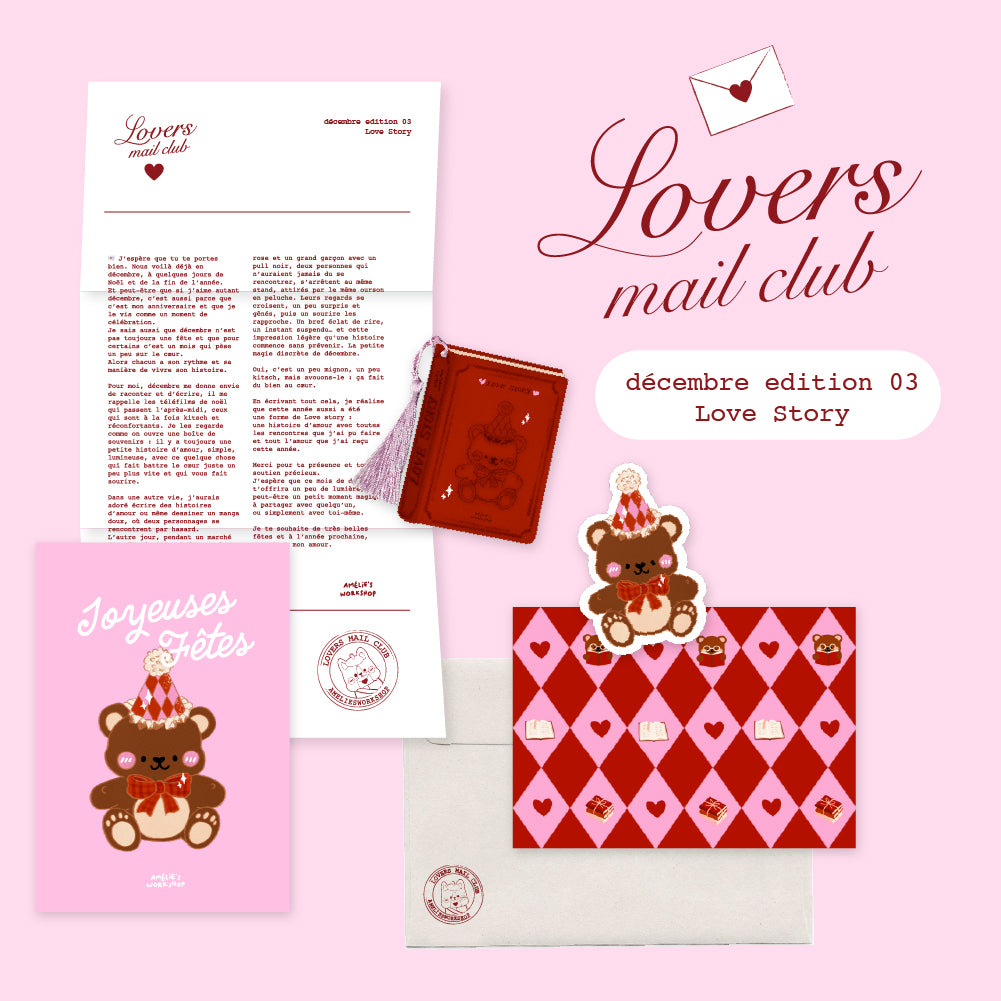 Lovers Mail Club / Le courrier de l'amour ( décembre edition 03 )