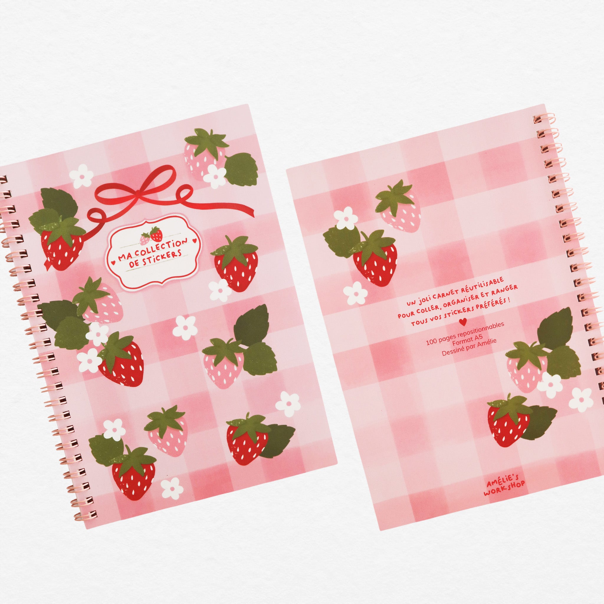 PRÉCOMMANDE Carnet " ma collection de stickers "