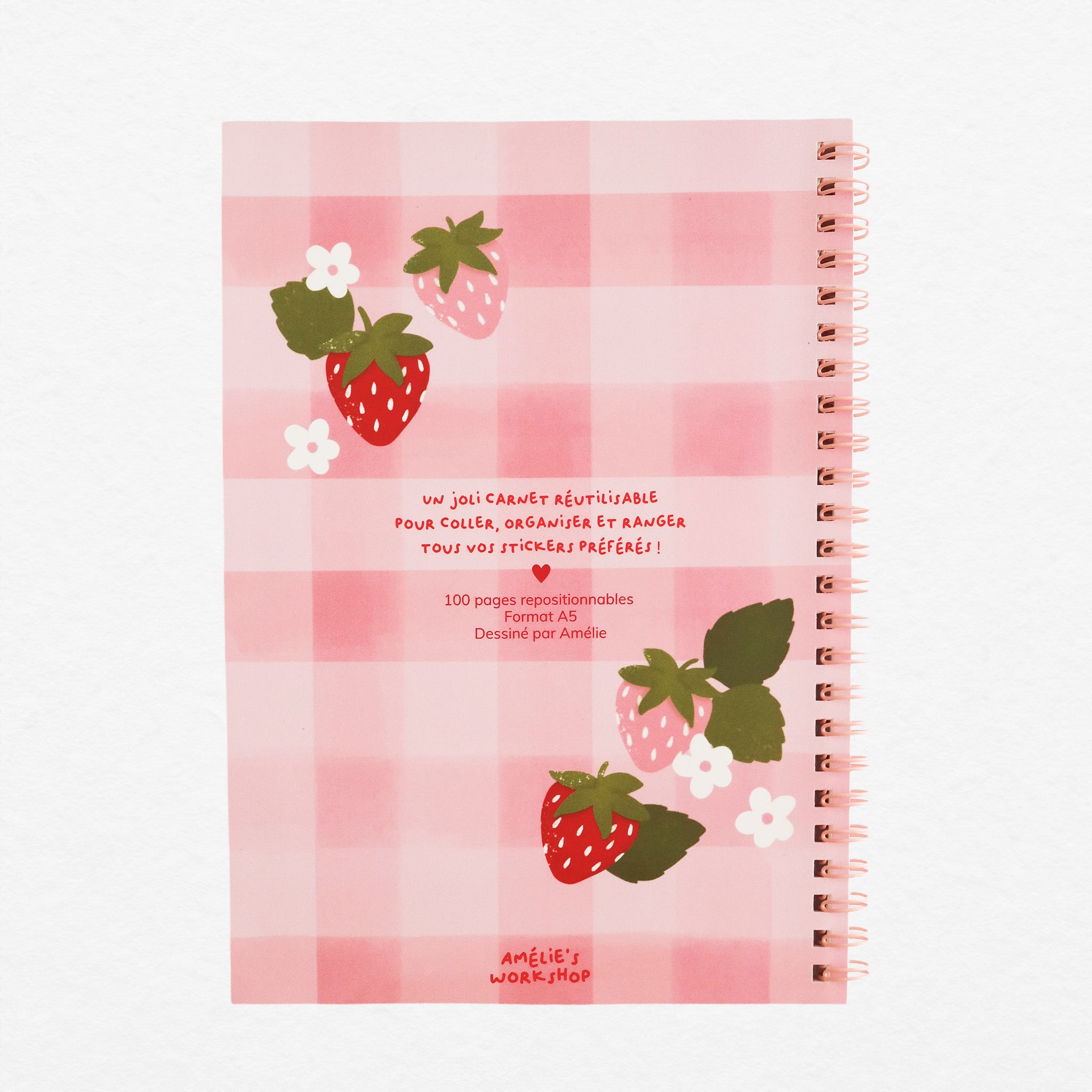 PRÉCOMMANDE Carnet " ma collection de stickers "