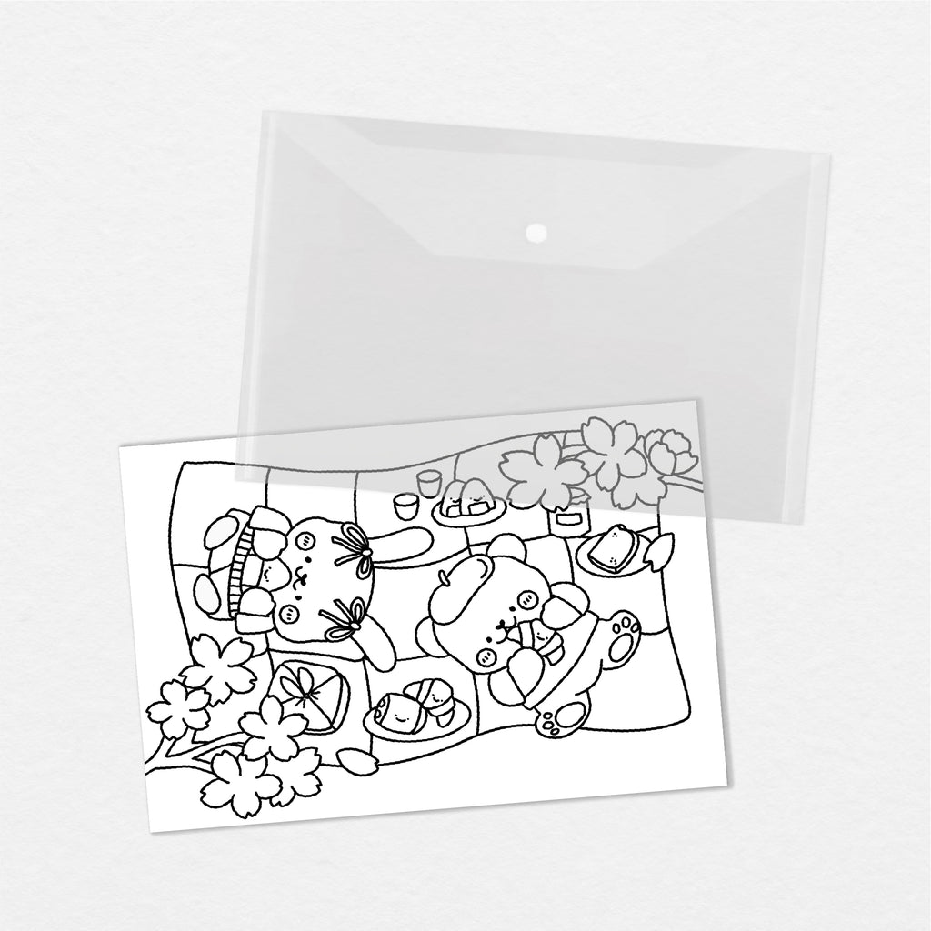 Cute Kyoto/ Nara / Uji Japan Coloring Book