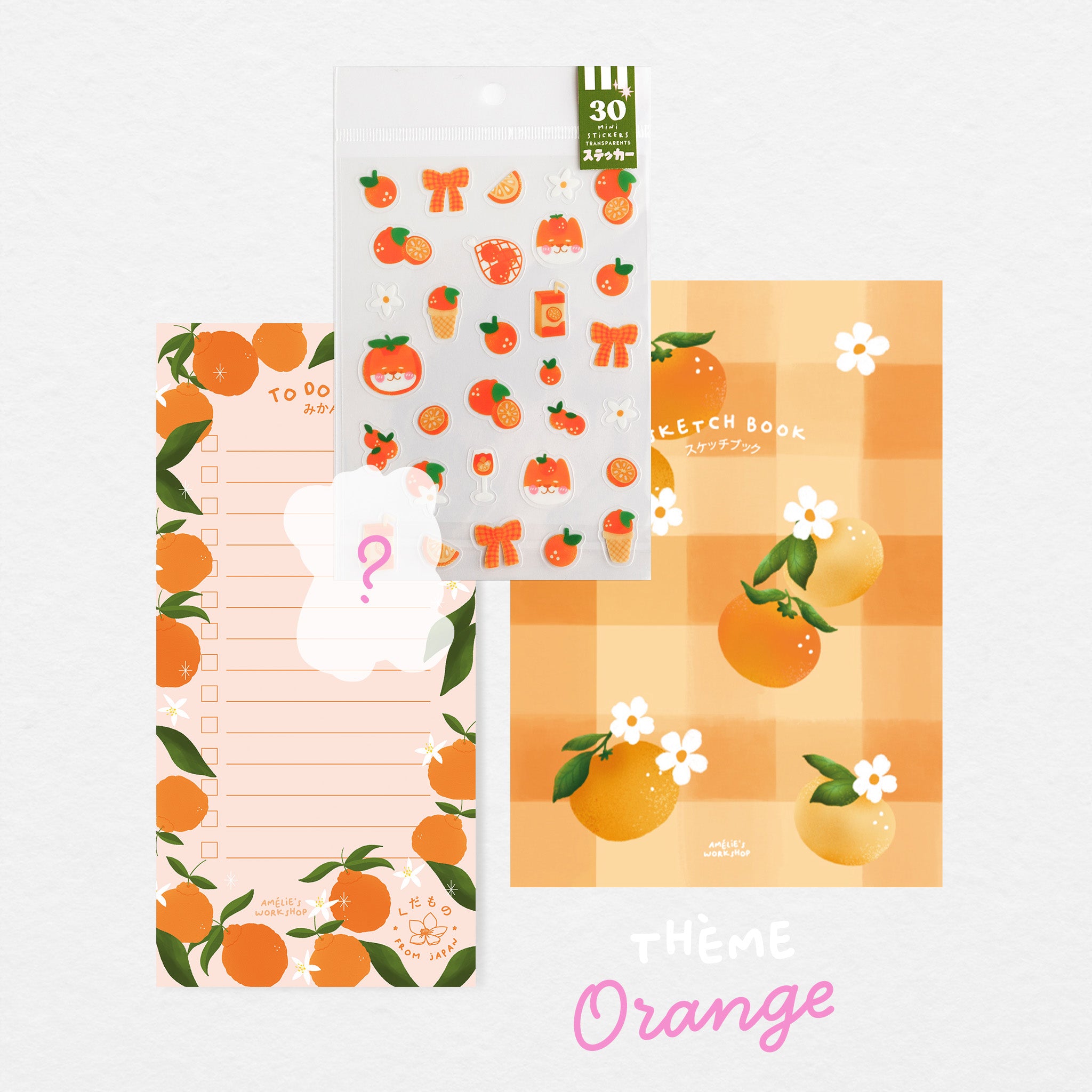 Kit spécial rentrée - Thème Orange