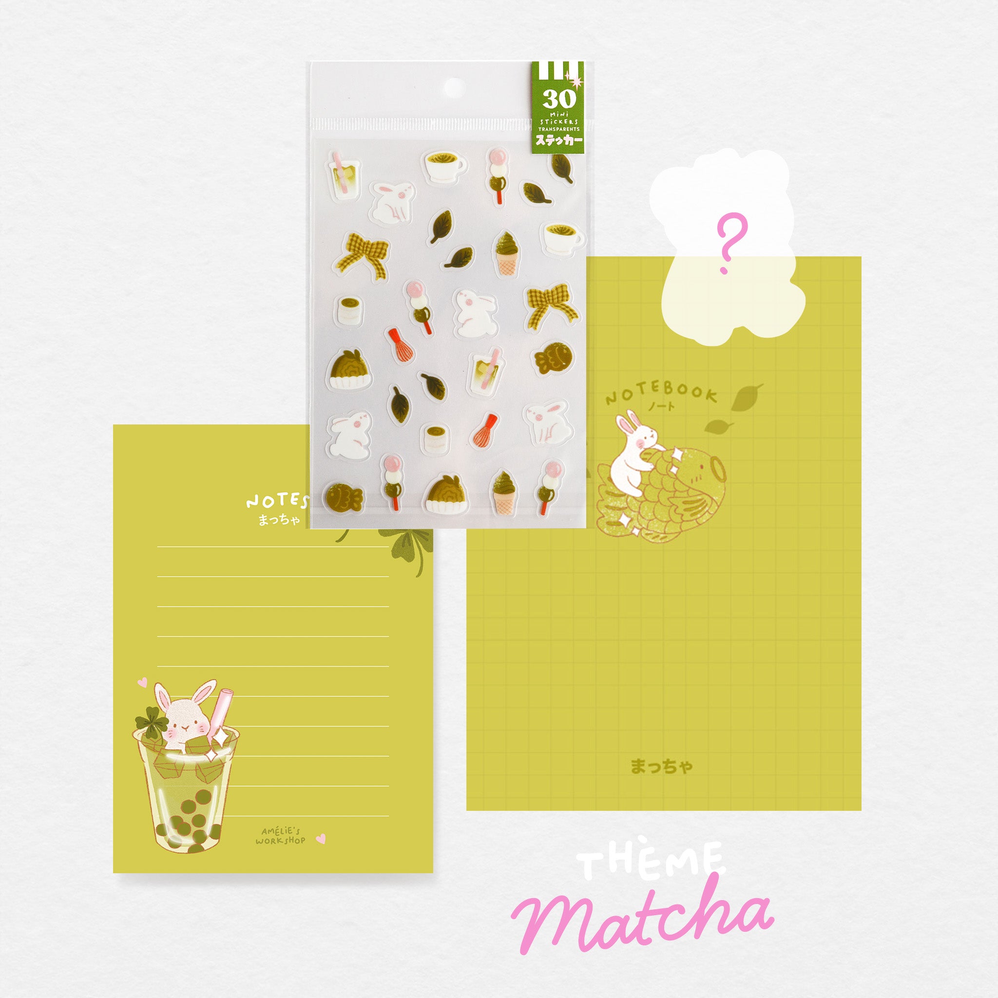 Kit spécial rentrée - Thème Matcha