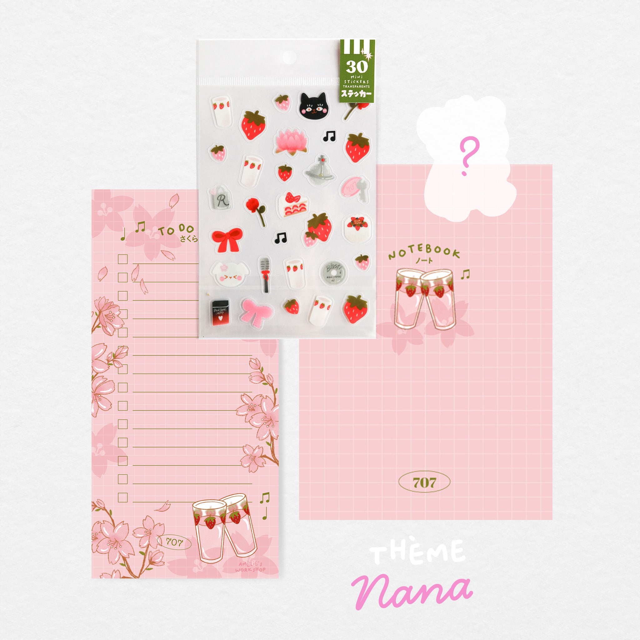Kit spécial rentrée - Thème Nana