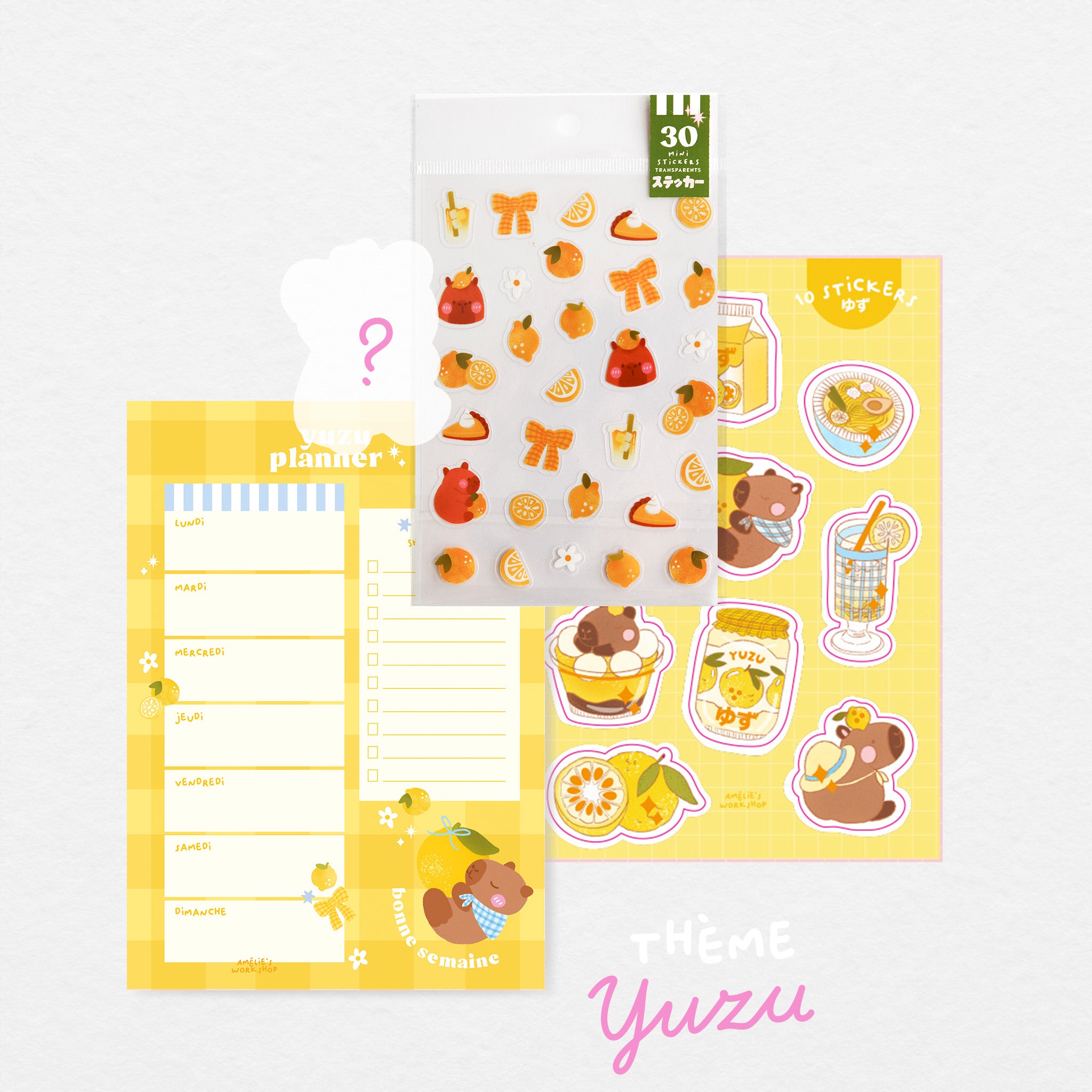 Kit spécial rentrée - Thème Yuzu