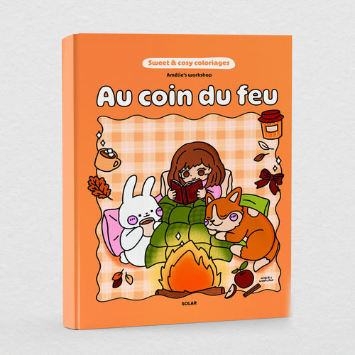 Au coin du feu - Sweet and cosy coloriages PRÉCOMMANDE