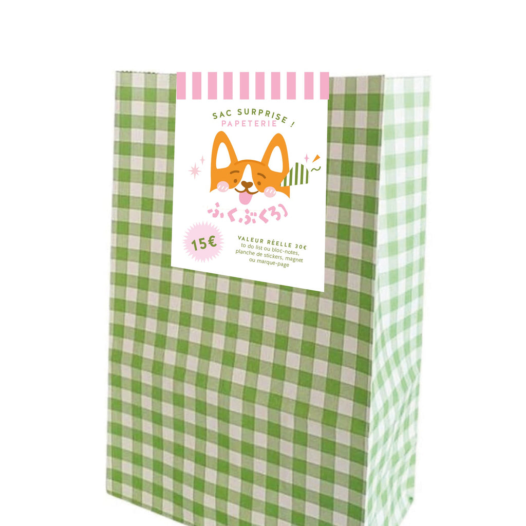 Sac surprise papeterie