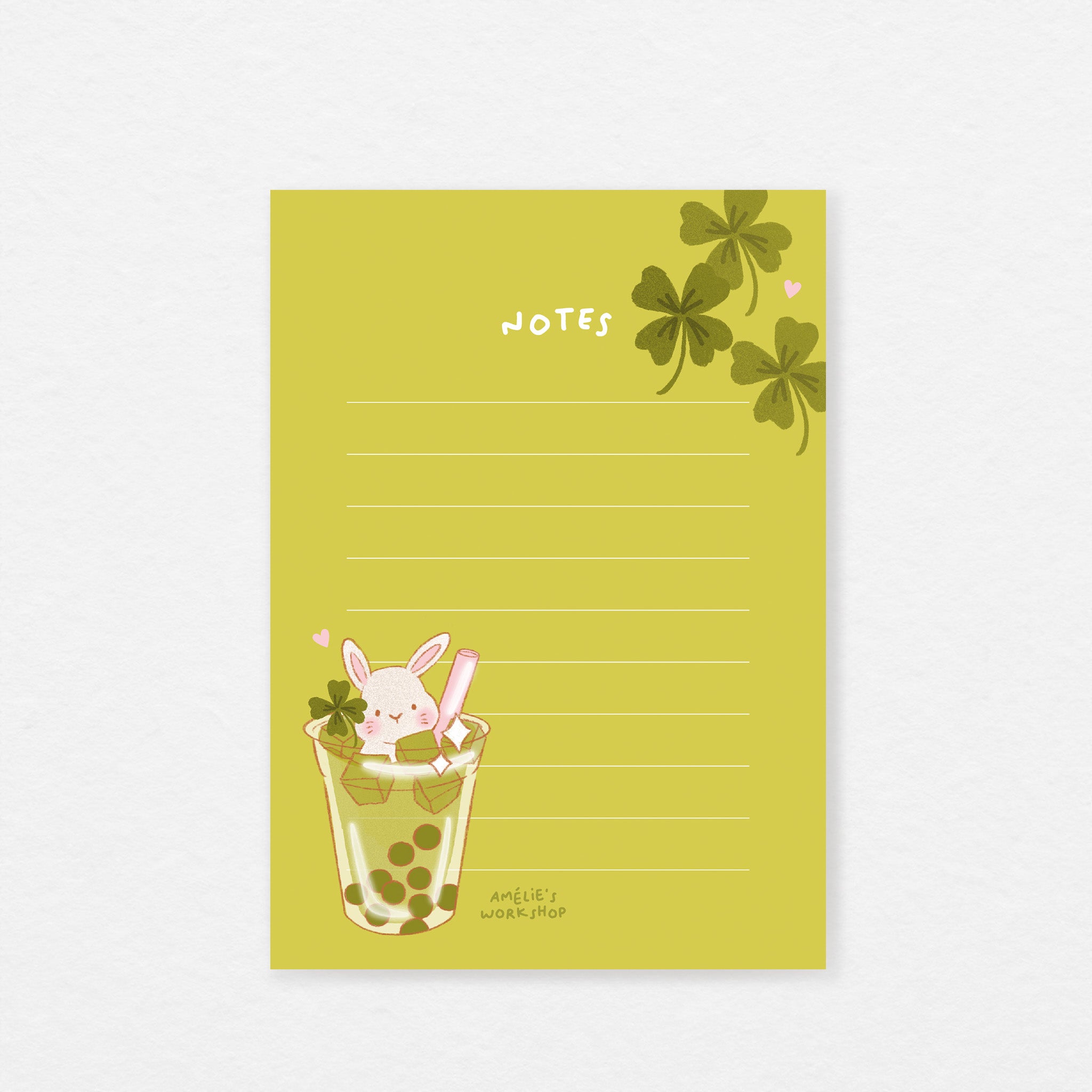 Bloc-notes A6 Matcha