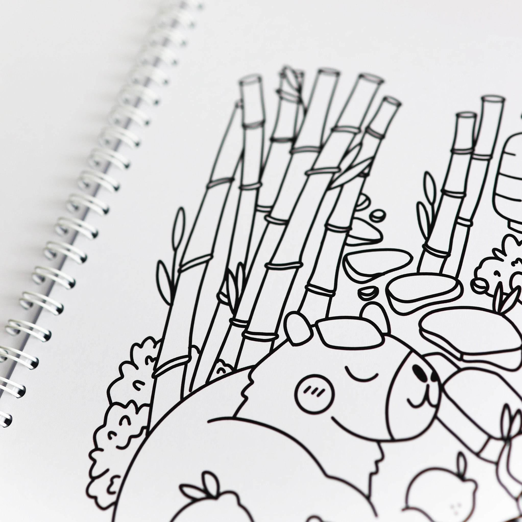 Carnet de coloriages mignons Kyoto/ Nara / Uji Japon