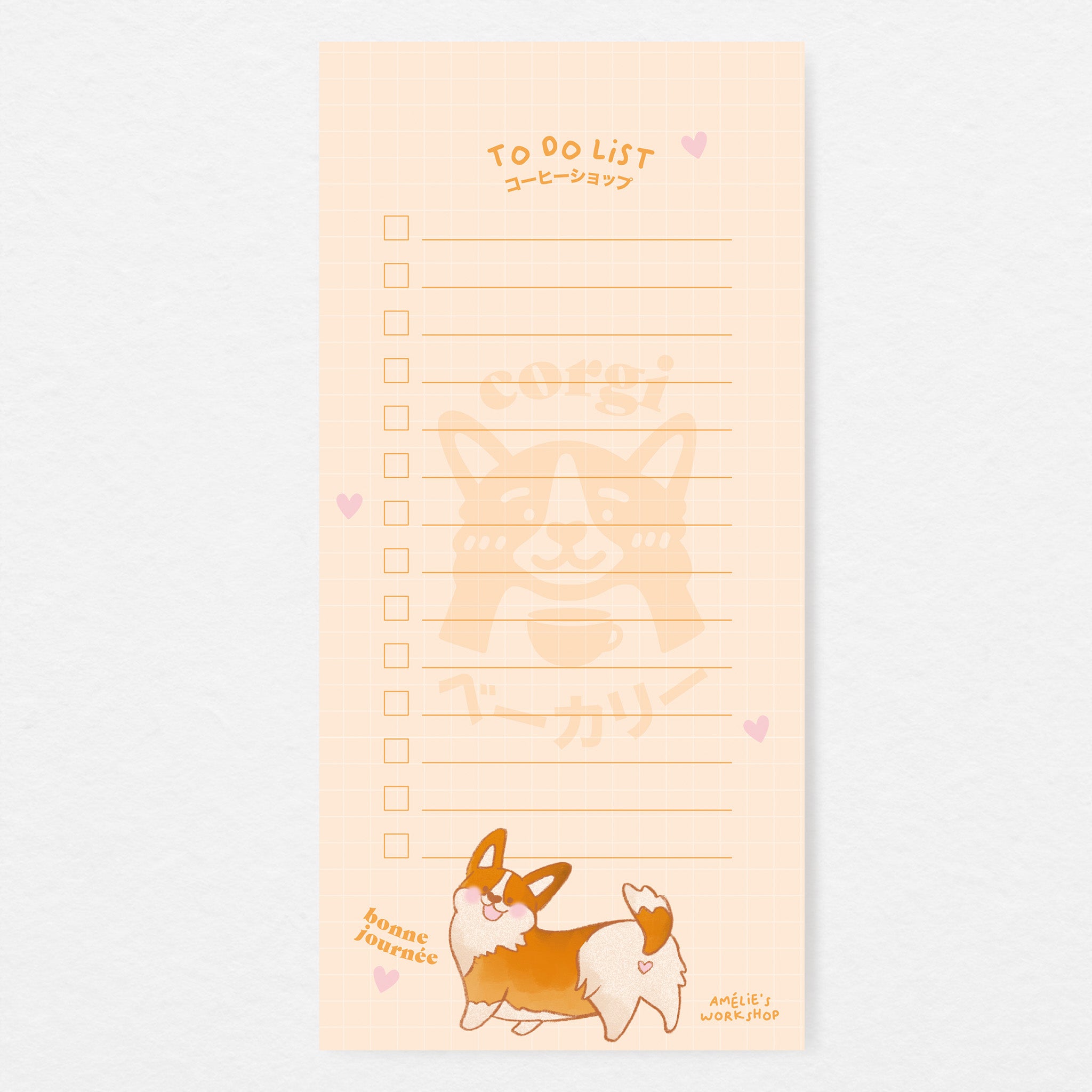 To do list Corgi café