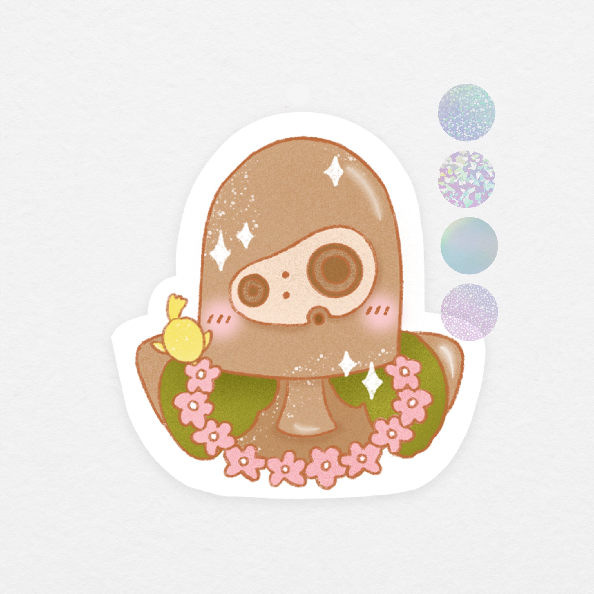 Sticker holographique: soldat