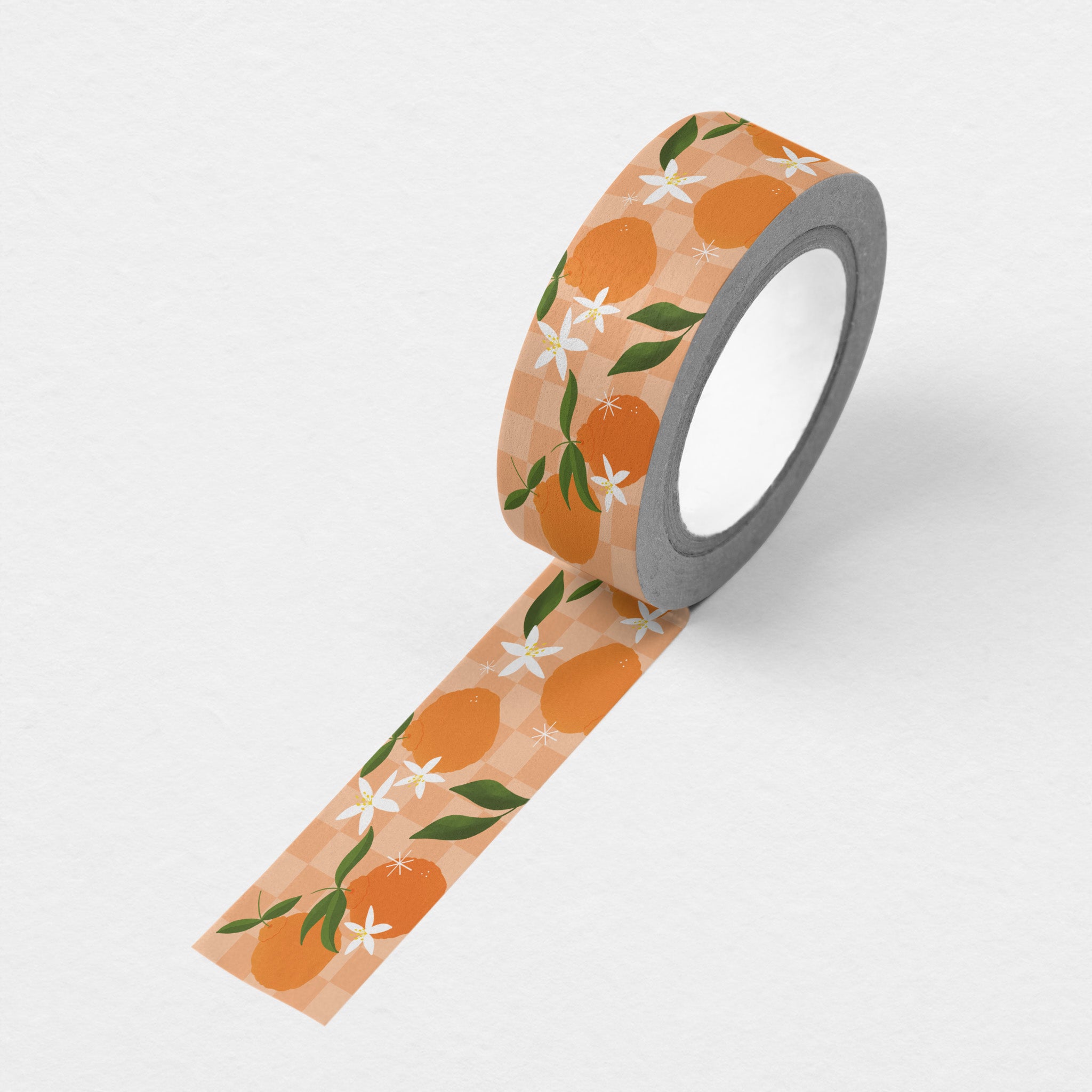 Washitape ruban adhésif orange
